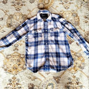 American Eagle flannel button up